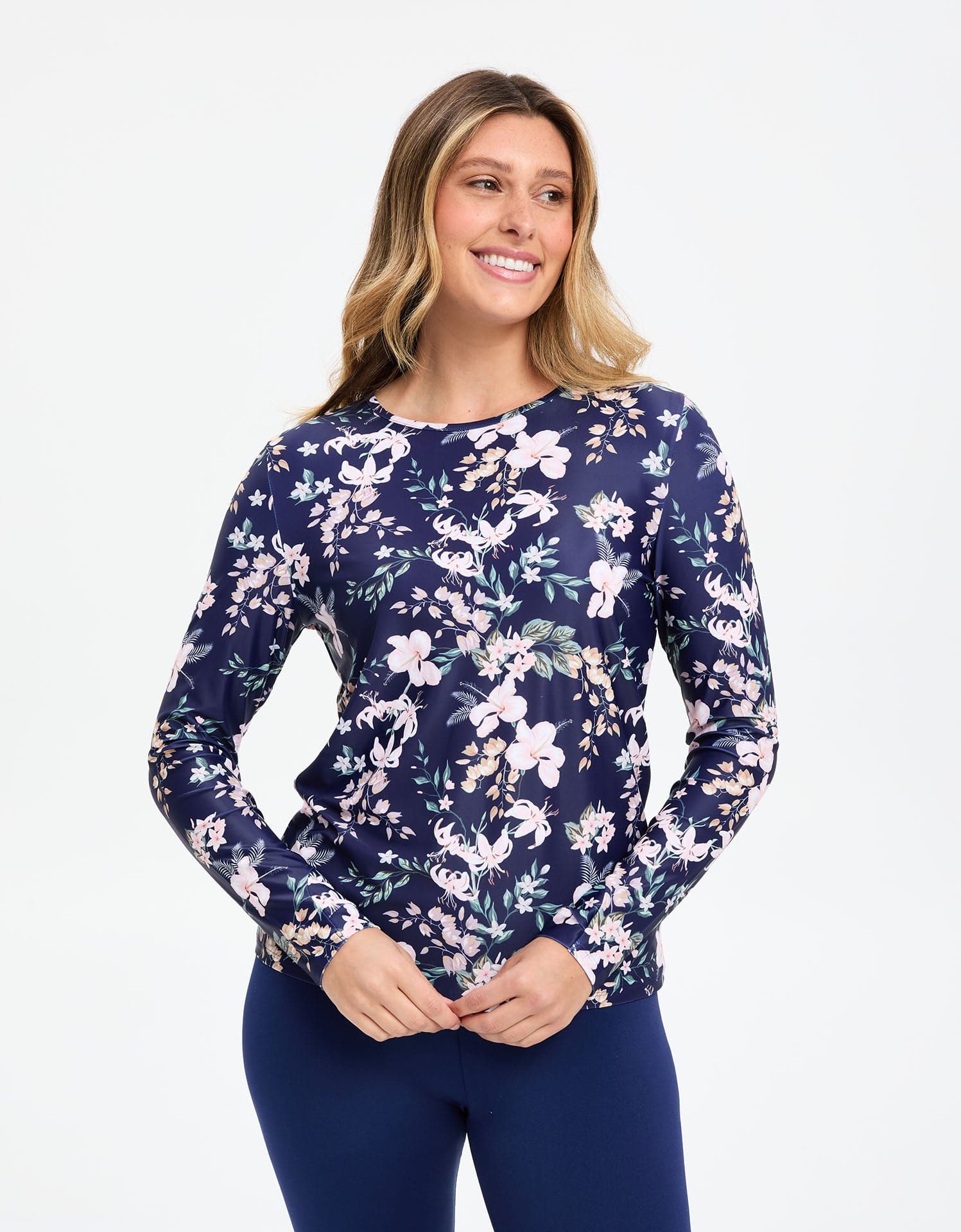 Tropical Navy Floral