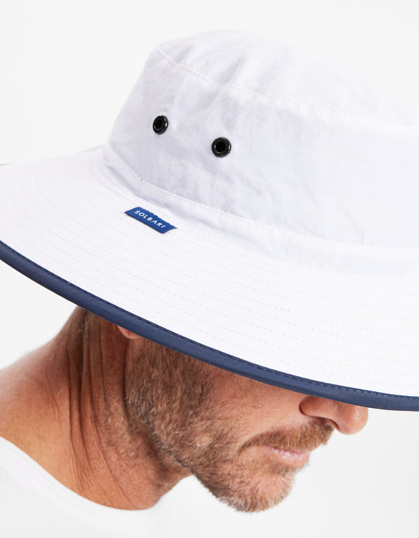 White / Navy